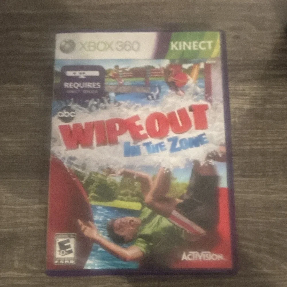Activision Wipeout In The Zone Microsoft Xbox 360 Kinect Compatible E10+